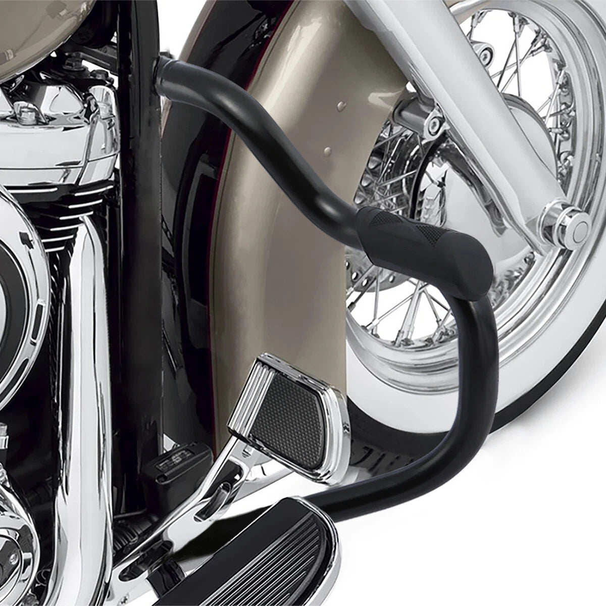 Mustache Highway Engine Guard Crash Bar for Harley Softail Street Bob (2018–2024)