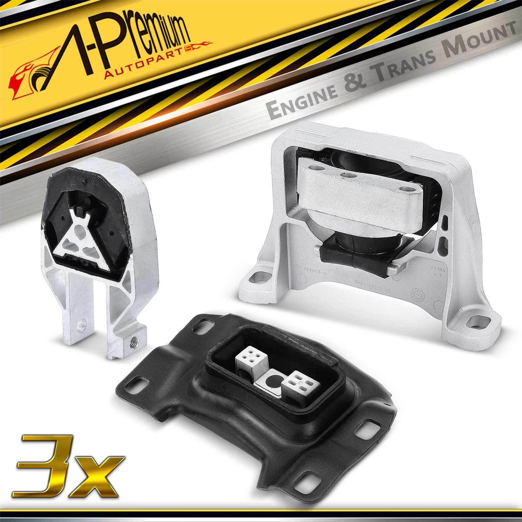 3X Engine Motor & Transmission Mount for Ford Escape (2013–2016)