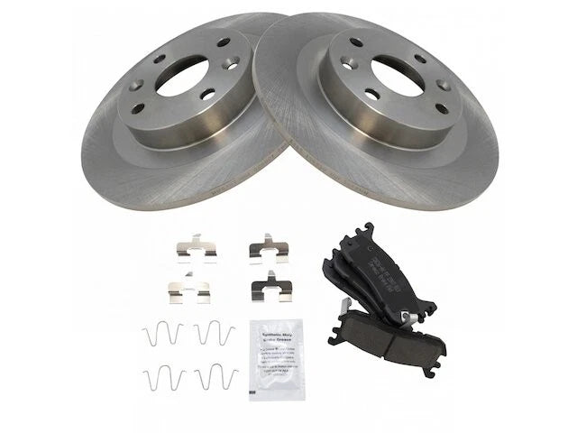 Rear Brake Pad and Rotor Kit for Mazda Protege 1998 (1.8L 4 Cyl) DZ131RM