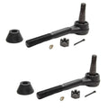 Set of 2 Outer Steering Tie Rod Ends for Chevrolet GMC
