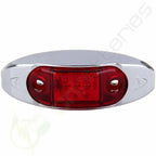 Pack of 10 LED Trailer Side Marker Clearance Running Light Red Lamp