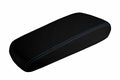 Console Lid Armrest Cover for Dodge Charger (2008–2010) Carbon Fiber Blue Stitch