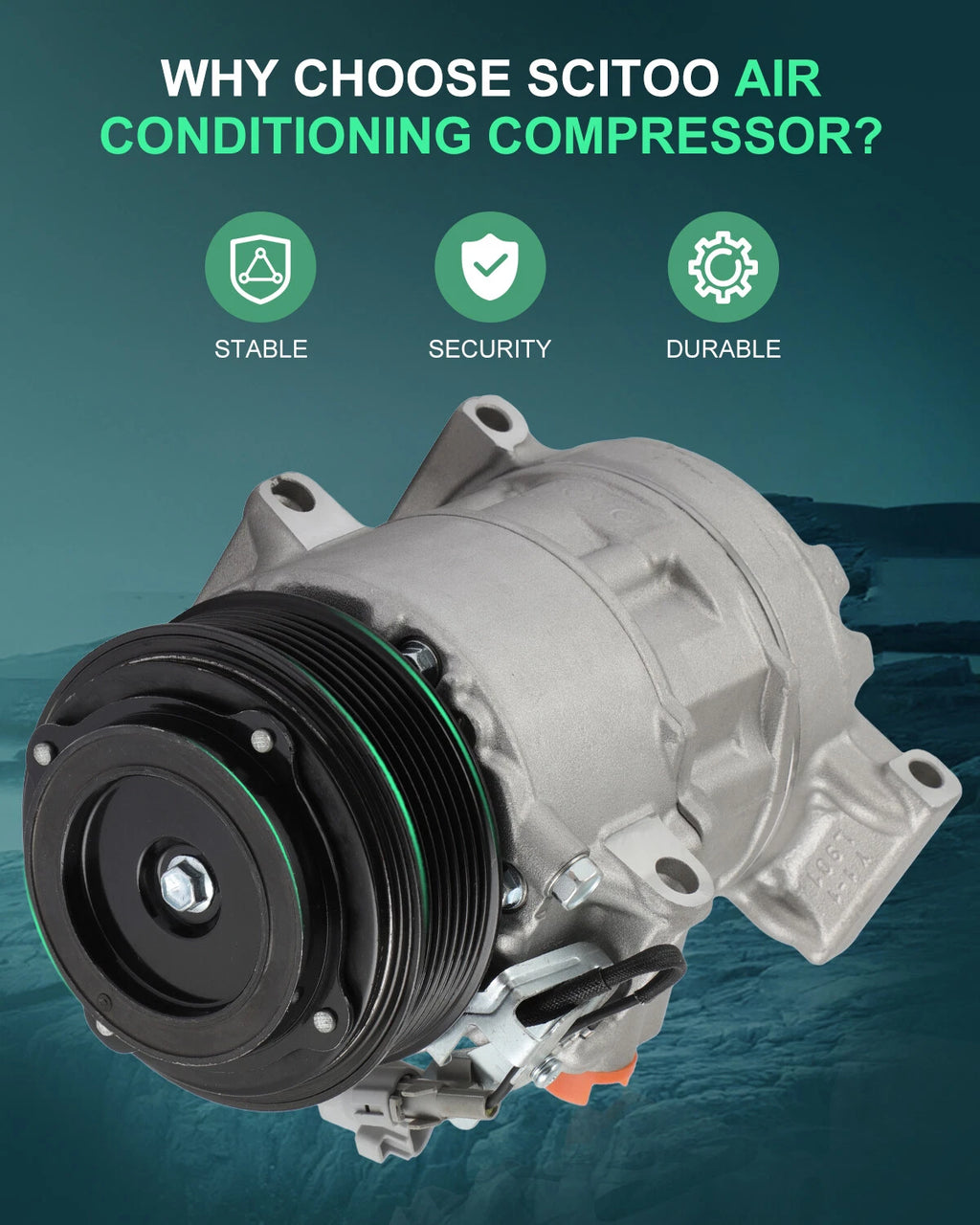 AC Compressor with Clutch for Toyota Avalon (2005–2006) 98363