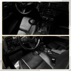 Black LH Bottom Leather Seat Cover for Mercedes Benz C250 300 350 (2008–2014)