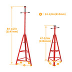 4000 Lbs Under Hoist Vehicle Tripod Lift Support Stand Safety Jack