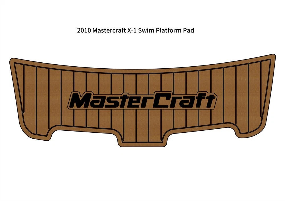 Swim Platform Pads for Mastercraft X-1 (2010) - EVA Foam Teak Decking