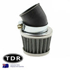 35mm Chrome Angled Air Filter for Atomik Thumpstar Pit Dirt Bike