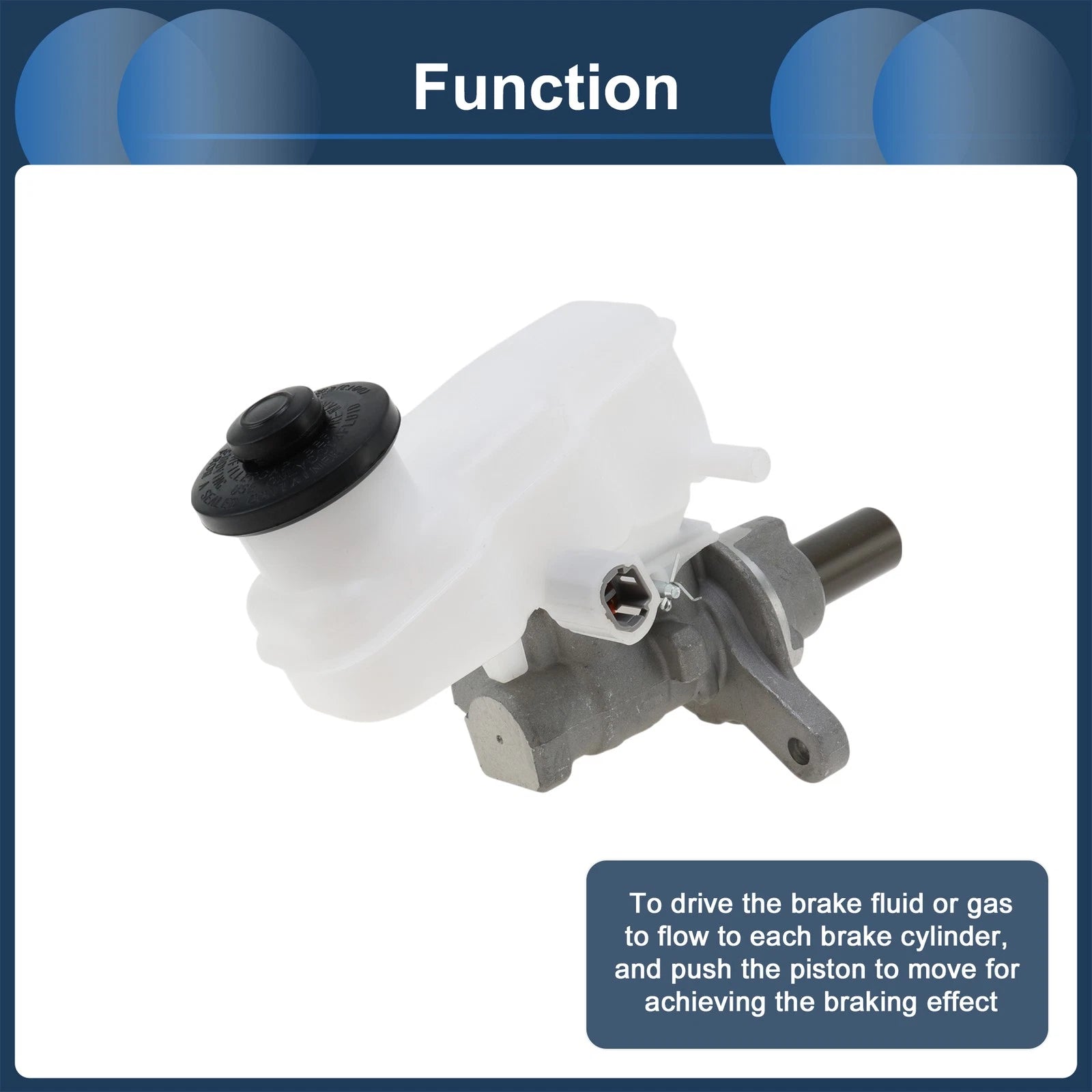 Brake Master Cylinder with Reservoir No. 47201BZ270 for Toyota Townace (2008)