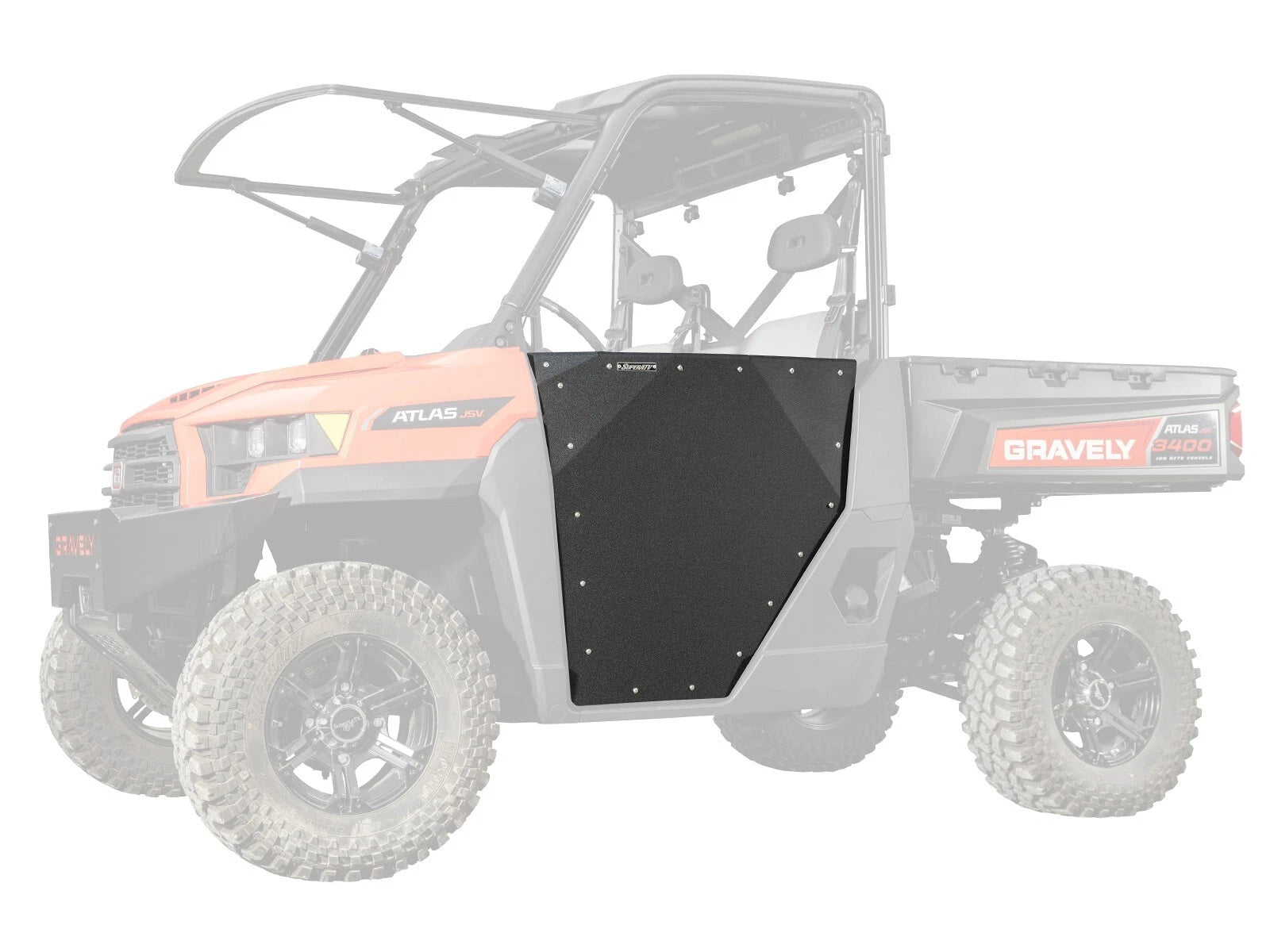 SuperATV Aluminum Doors for Gravely Atlas JSV 3400 (2023–2023)