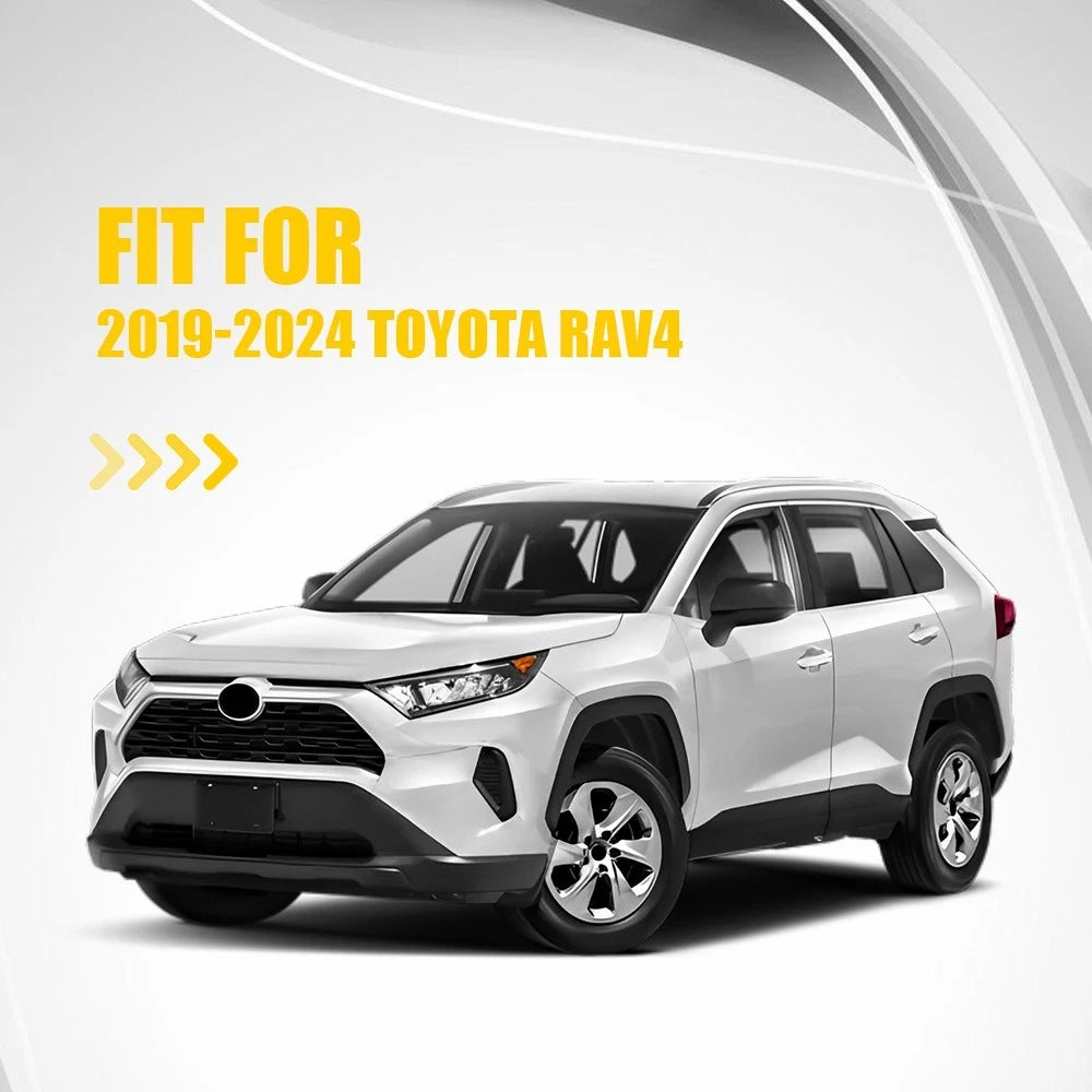 Set of 2 Rear Door Flare Trim Molding for Toyota RAV4 (2019–2024)