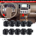 LED Dashboard Control Switch Button for Sentra/370Z (2007–2012, 2008–2021)