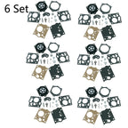 6X Carburetor Gasket Kit for McCulloch Homelite Echo Chainsaw (K10-SDC)