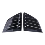 ABS Side Window Louvers for Honda CR-V (2023–2024) Black Gloss