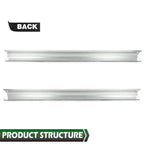 Rocker Panels for Chevy Silverado GMC Sierra Crew Cab (2014–2018)
