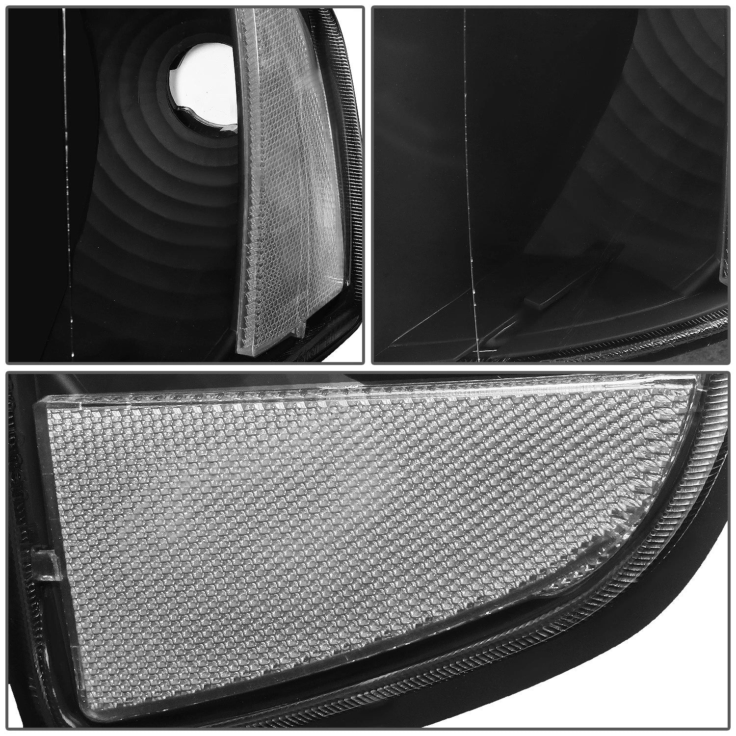 Headlights with Clear Corner Lamp for Dodge Ram Pickup (1994–2002)