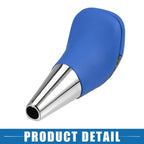 Carbon Fiber Gear Shift Knob for Toyota - Unpunched Faux Leather Blue