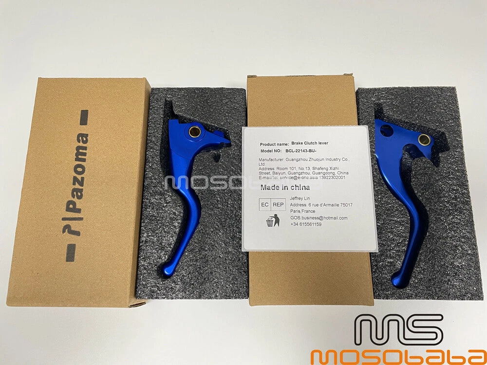 Adjustable Hand Control Brake Clutch Lever Set for Harley Sportster XL883N (2007-2023)