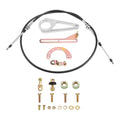 2" Aftermarket Transmission Cable Column Shift Linkage Kit for GM TH350 