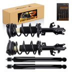 Set of 4 Complete Struts Shocks Assembly for Nissan Versa (2007–2012)