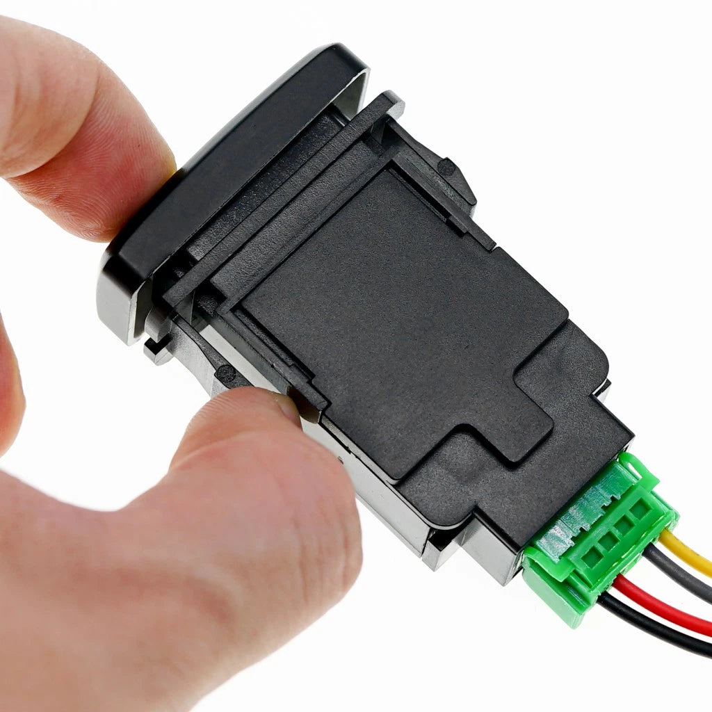 39mm 4-Pole LED Light Push Button Switch for Fog Light DRL (Year-Year)