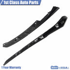 Set of 2 Gloss Black Grille Trim for Honda Civic (2016–2018)