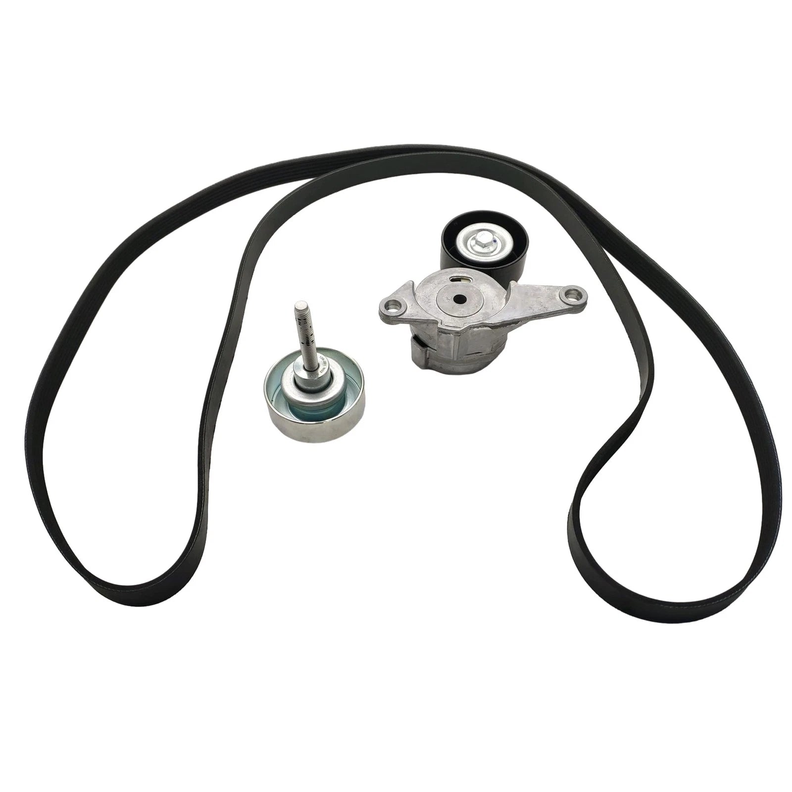 Serpentine Belt Tensioner Pulley Kit for Buick Cadillac SRX (2004–2016)