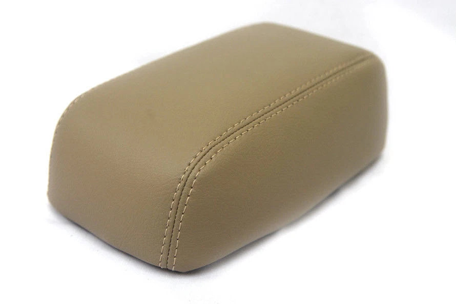 Leather Synthetic Console Armrest Cover for Mitsubishi Mirage (1997–2002) Beige