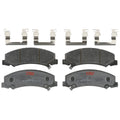 Set of 4 Disc Brake Pads for Chevrolet Impala (2006–2013)