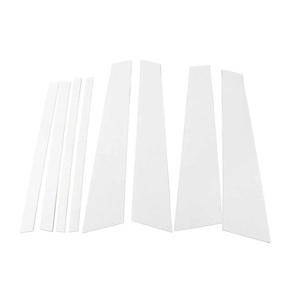 8x Door Window Column B C Pillars Posts Trims Bright Black for BMW X7 (2019–2021)