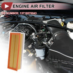 Car Air Filter for BMW X3 F25 Long Life Air Cleaner