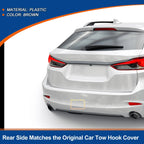 Rear Right Tow Hook Cover for Mazda 6 Atenza (2018–2021) Brown
