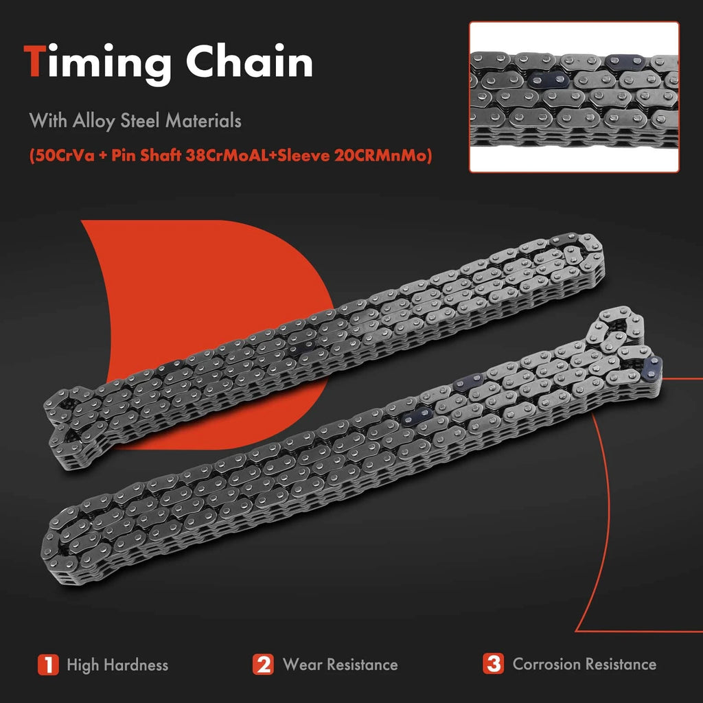 9x Timing Chain Kit for Ford Fusion (2006-2009)