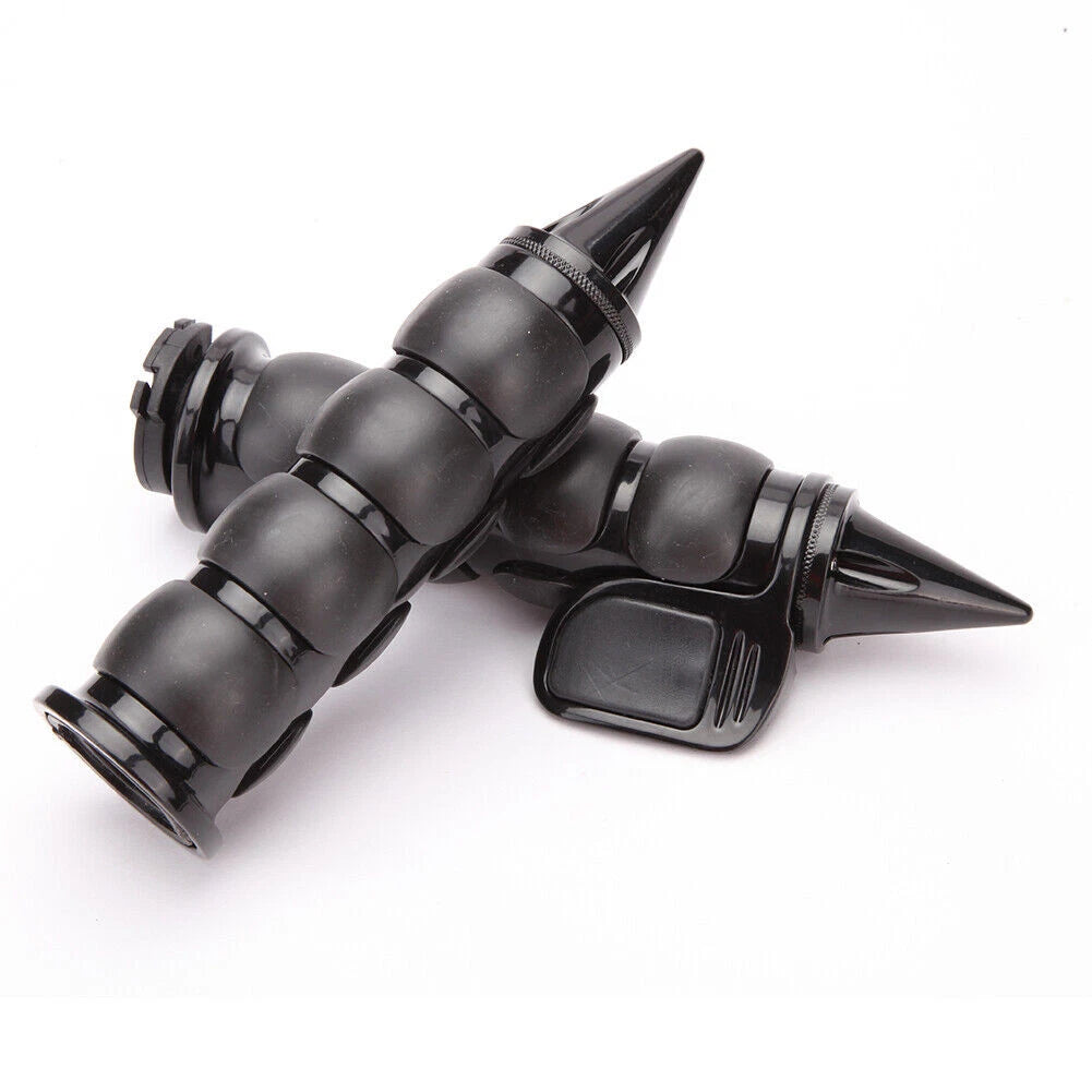 1" Handlebar End Hand Grips for Harley Dyna Softail Electra Glide