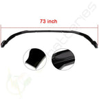 Front Bumper Lip for Toyota Camry LE (2019–2020) Glossy Black