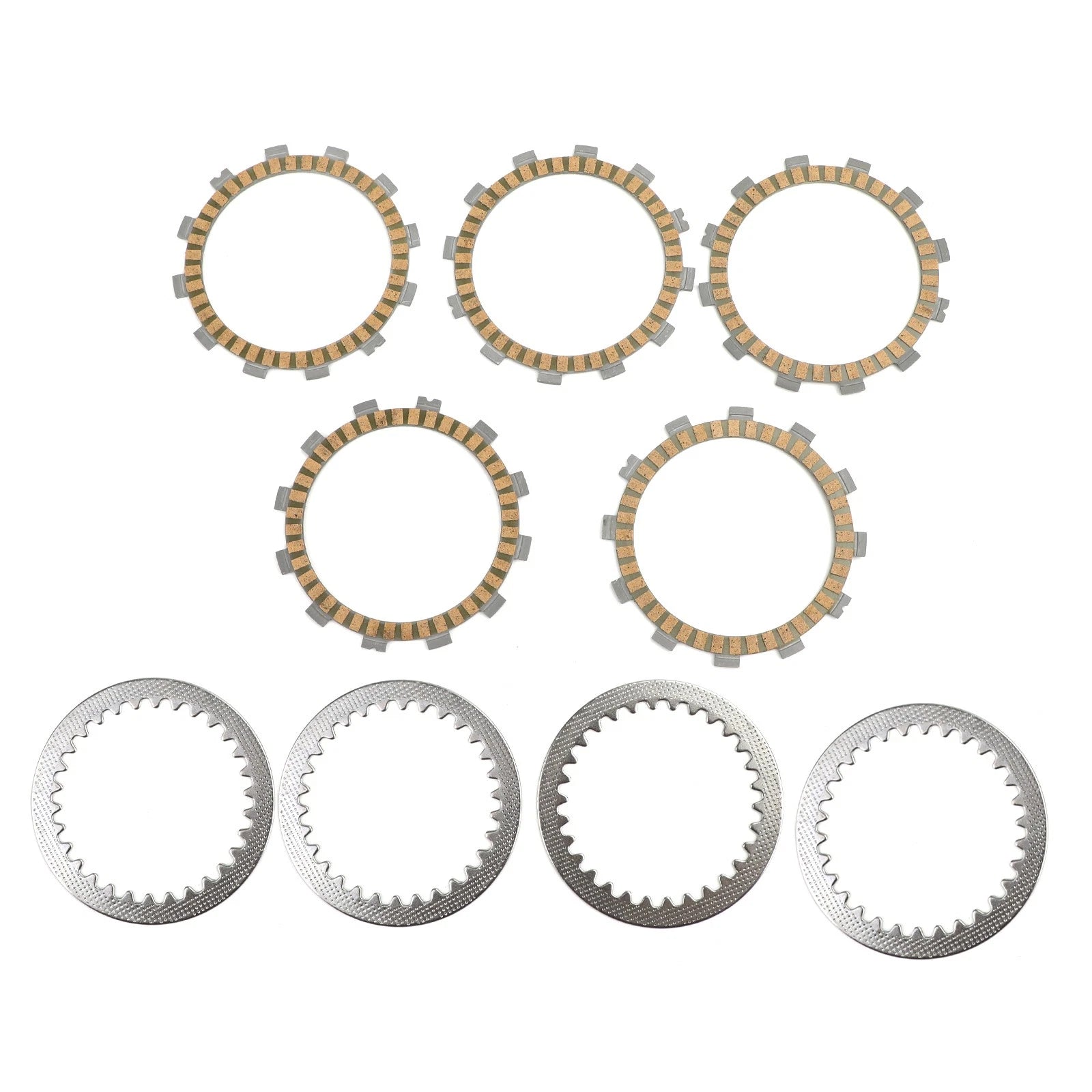 Clutch Kit Steel & Friction Plates for Kawasaki KLX125, Suzuki GN125, GSX-R150 #3