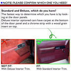 Front Inner Door Armrest Red for Chevrolet GMC (1988-1994)