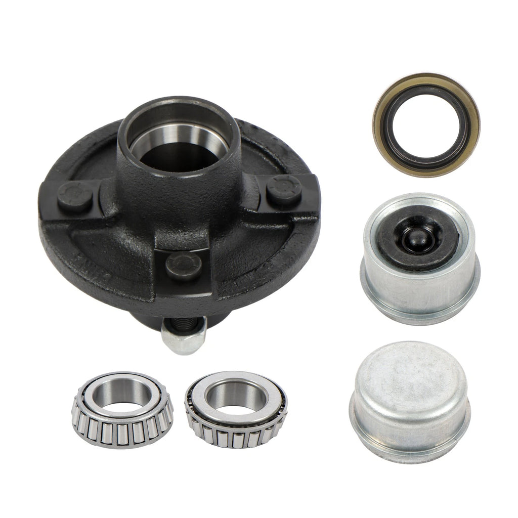 Spindle L44643 Bearings Hub Kit 4on4 for 2K Axle (Fits Various Models)