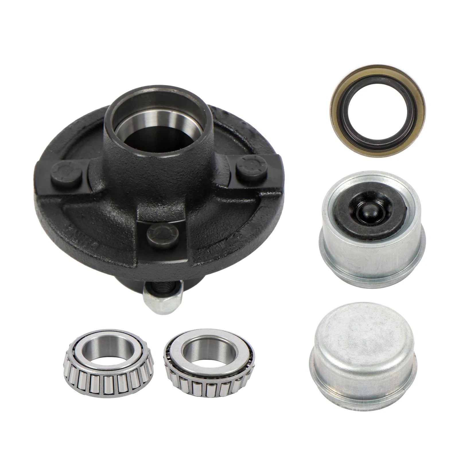 Spindle L44643 Bearings Hub Kit 4on4 for 2K Axle (Fits Various Models)