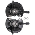 Pair Front Steering Knuckle & Wheel Hub Bearing for Honda LX (2008) 698-451
