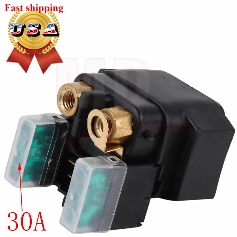 Starter Solenoid Relay Switch for Yamaha Grizzly 660, Kodiak 400, 450, Big Bear 250 (2002–2019)