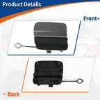 Rear Car Bumper Tow Hook Cover for Mercedes-Benz C-Class (2015–2021) No.A2058853303 Grey