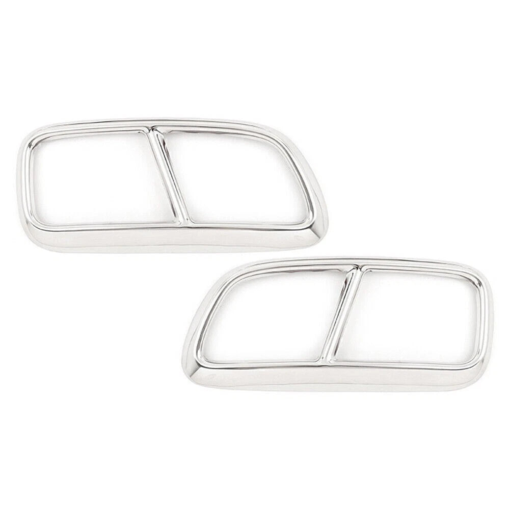 Chrome Rear Outer Exhaust Muffler Tail Pipe Cover Trim for Volvo XC90 (2015–2019)