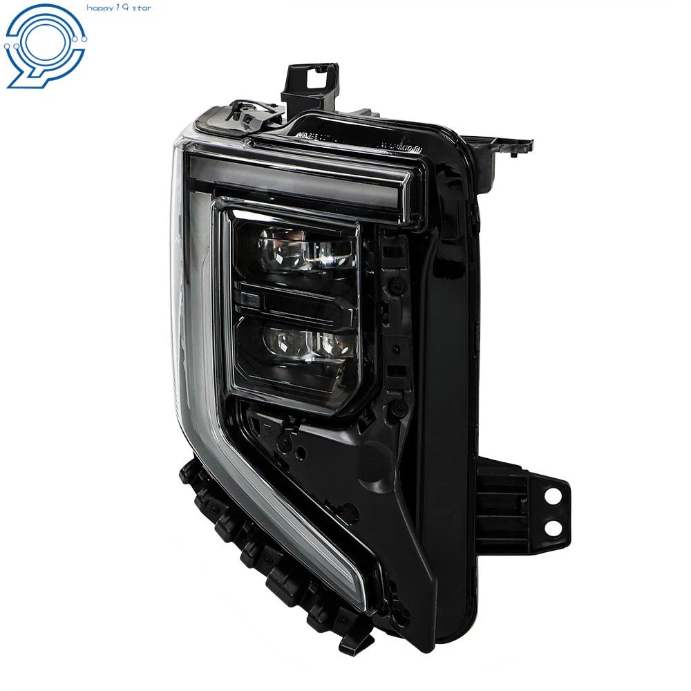 LED Headlight for GMC Sierra 1500 (2022–2024) Black Right Side
