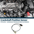 Crankshaft Position Sensor for Audi S4 (1992–1994) No. 034905381, Black