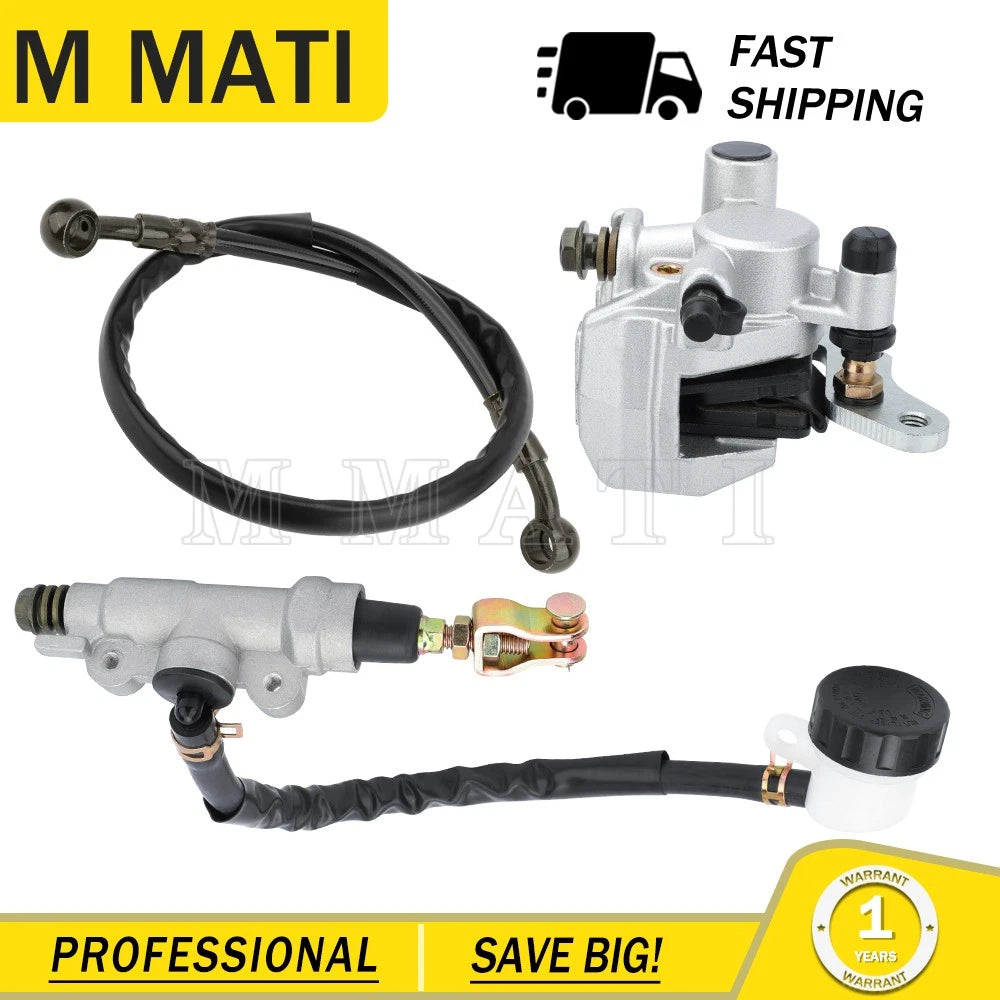 Rear Brake Caliper Master Cylinder Hose Assy for Yamaha YZ80 YZ85 (2001–2023)