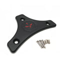 Sissy Bar Backrest Pad Mount Kit w/ Skull Plate for Harley Touring (2009–2017)
