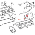 Crankcase Breather Hose for 97-98 Benz C230 (1997-1998)