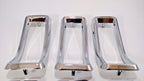 Tail Light Bezels Chrome Left Side for Ford Mustang (1967–1968)
