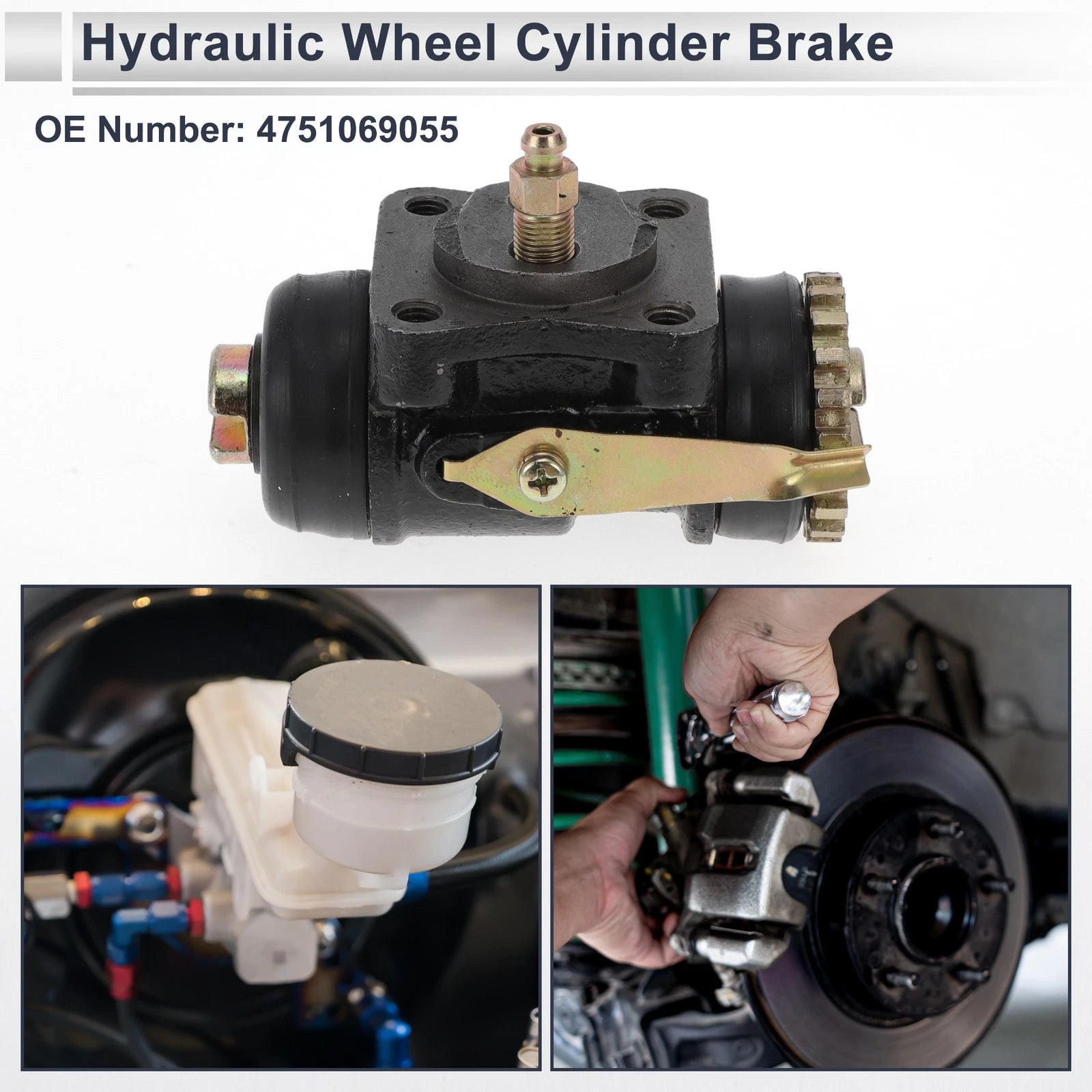 Front Right Brake Wheel Cylinder No. 4751069055 for Toyota Land Cruiser (1969–1986)