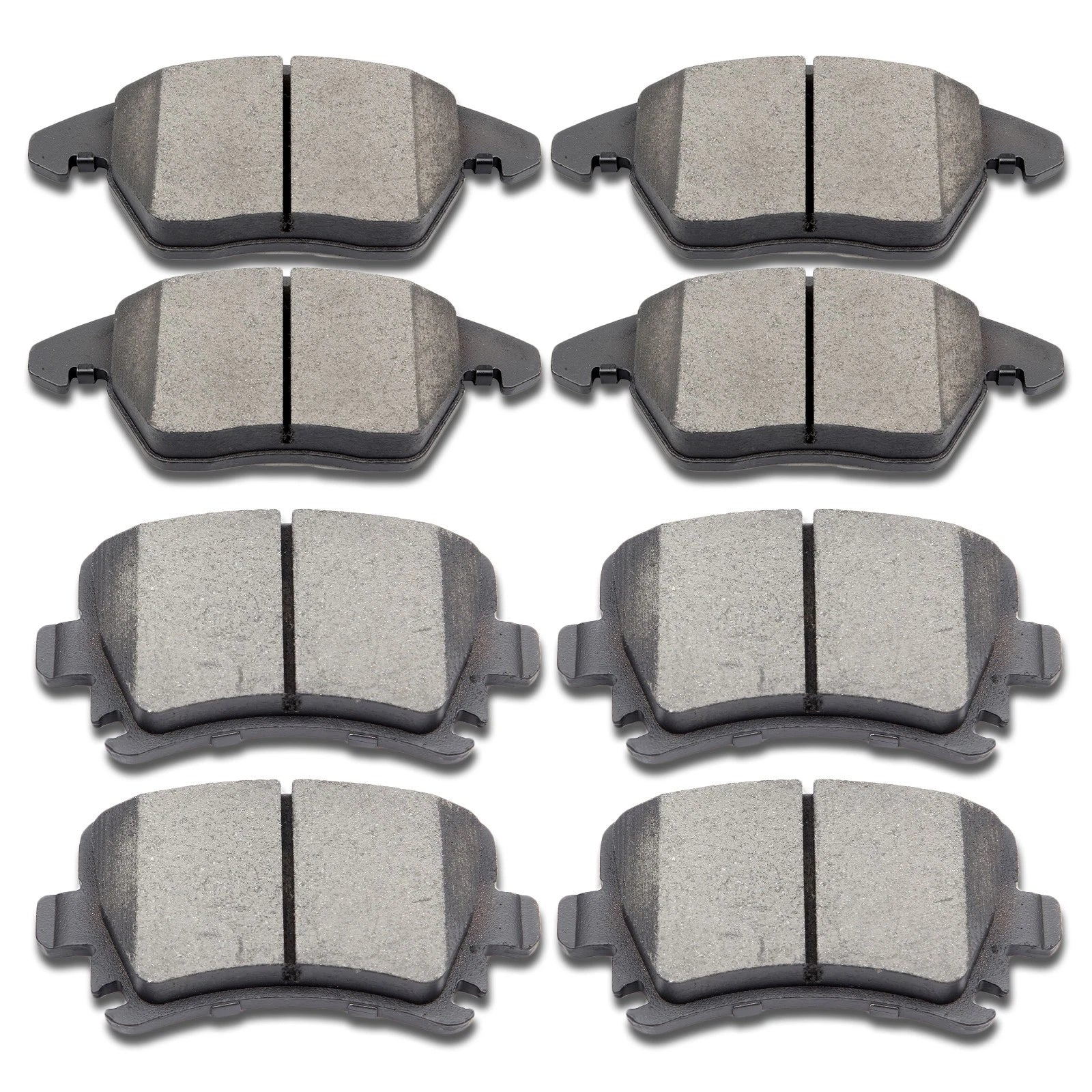 Ceramic Brake Pads for Volkswagen Eos, Jetta, Passat, Audi A3 (2006–2016)